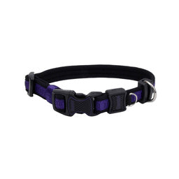 Coastal Inspire Adjustable Dog Collar, Inspire Purple, Extra Small - 5/8" x 8"-12"