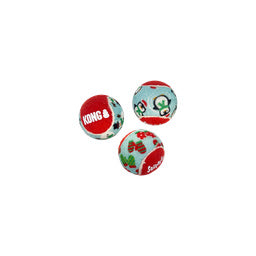 Kong Holiday SqueakAir® Balls 6-pk Sm