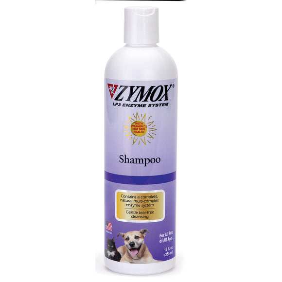 Zymox enzymatic shampoo with vitamin d3  12oz bottle