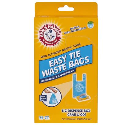 ARM & HAMMER 75CT EASY-TIE WASTE BAGS
