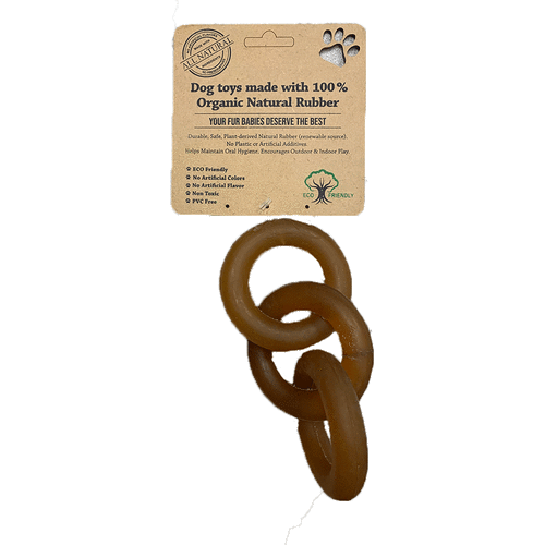 IndiPets Organic Ring 'O' Ring Dog Toy