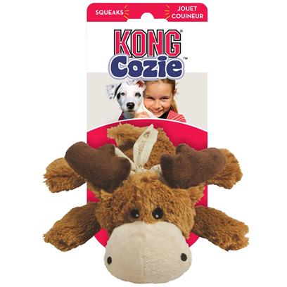 KONG Cozie King the Purple Haired Plush Lion Dog Toy  Medium