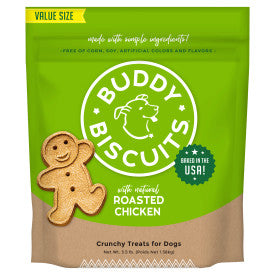 Cloud Star Buddy Biscuits Crunchy Dog Treats, Roasted Chicken, 3.5 lbs. Bag