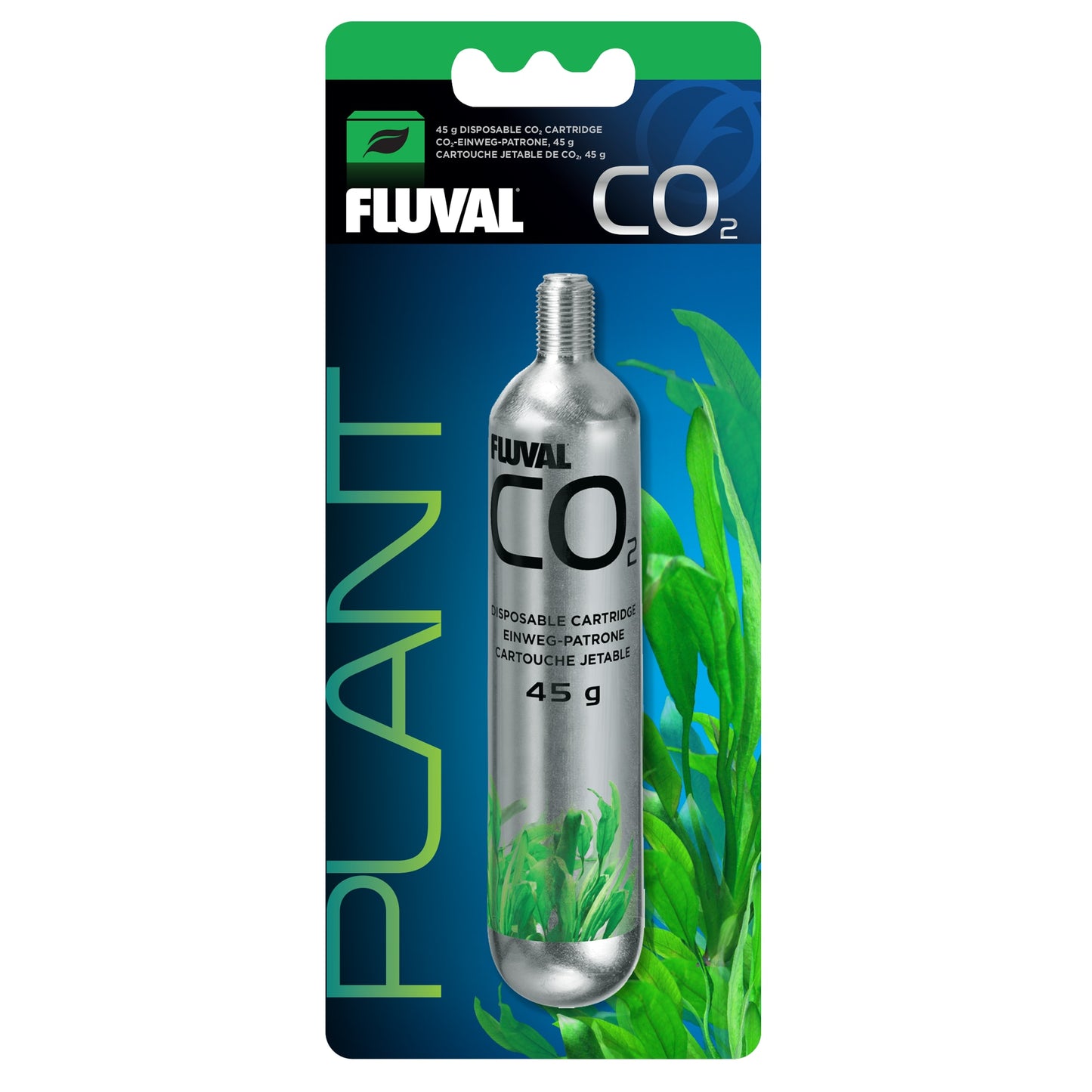 Hagen Fluval 45 gram CO2 Cartridge, 1 pack