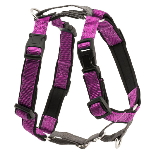 Petsafe 3 In 1 Harness No Pull Walking Solution Plum Small