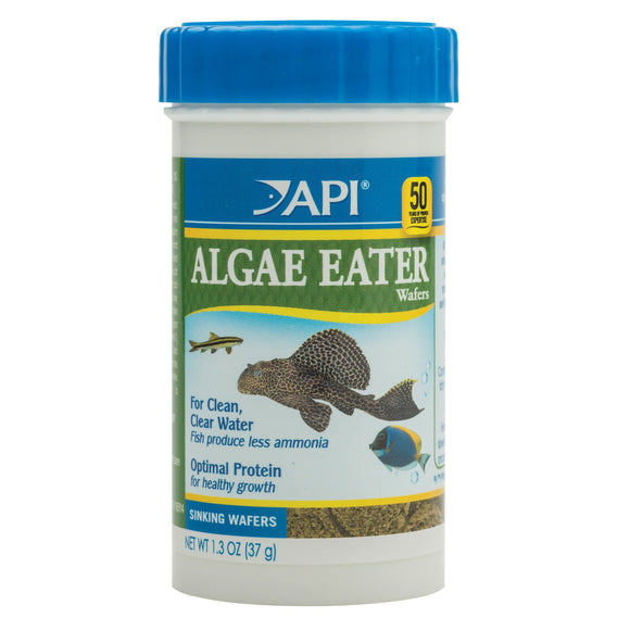 API Algae Eater Wafers  Fish Food  1.3 oz