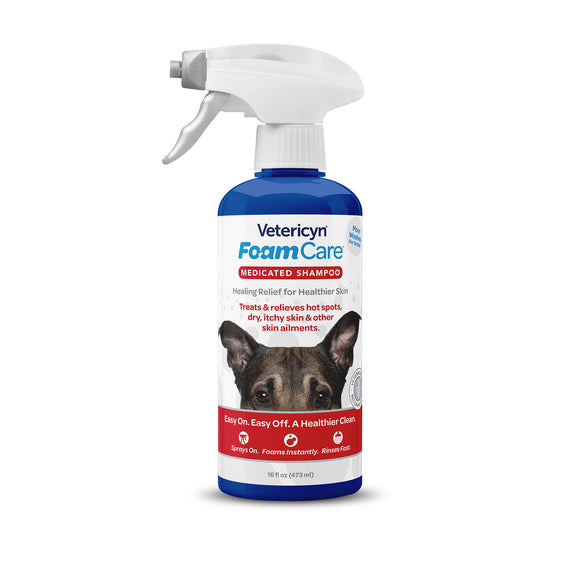 Vetericyn FoamCare Medicated Pet Shampoo  16oz