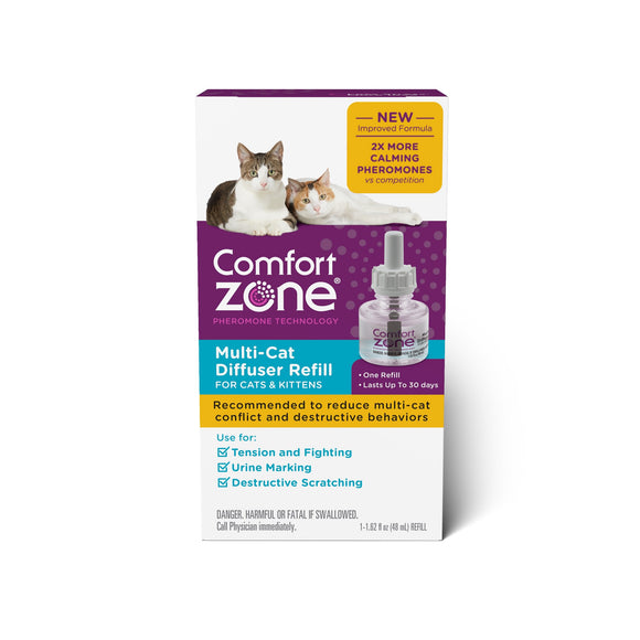 Comfort Zone Multi Cat Calming Diffuser Refill 48ml 1pk