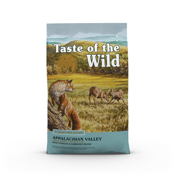 Taste of the Wild Grain-Free Small Breed Venison & Garbanzo Beans Appalachian Valley Dry Dog Food, 28 lb