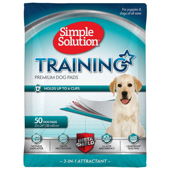 Simple Solution Training Puppy Pads 24x23in 50ct