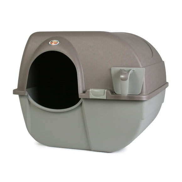 Omega Paw Roll  N Clean Self Cleaning Litter Box Regular Size