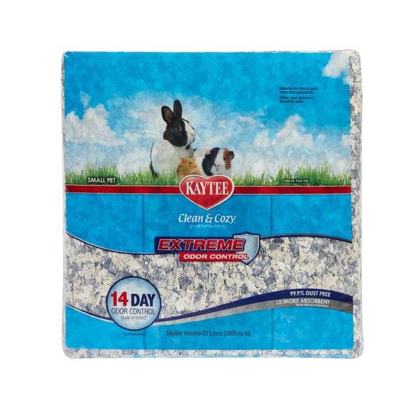 Kaytee Clean & Cozy Extreme Odor Control Small Animal Pet Bedding  65 Liters
