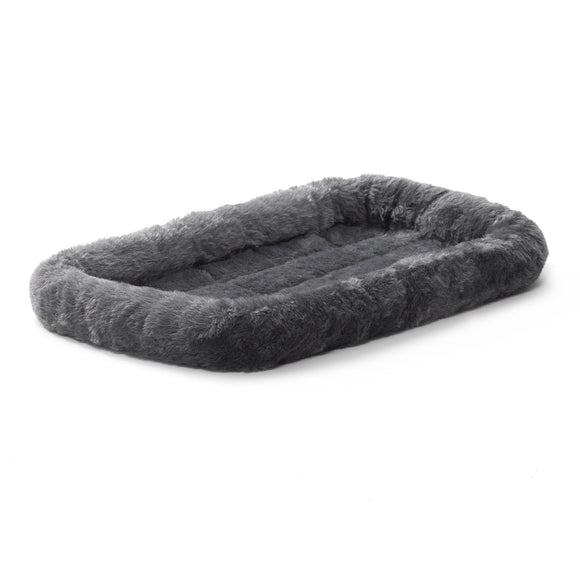 MidWest QuietTime Pet Bed & Dog Crate Mat  Gray  22