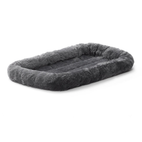 MidWest QuietTime Pet Bed & Dog Crate Mat  Gray  18