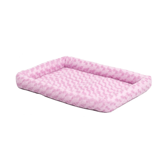MidWest QuietTime Pet Bed & Dog Crate Mat  Pink  22