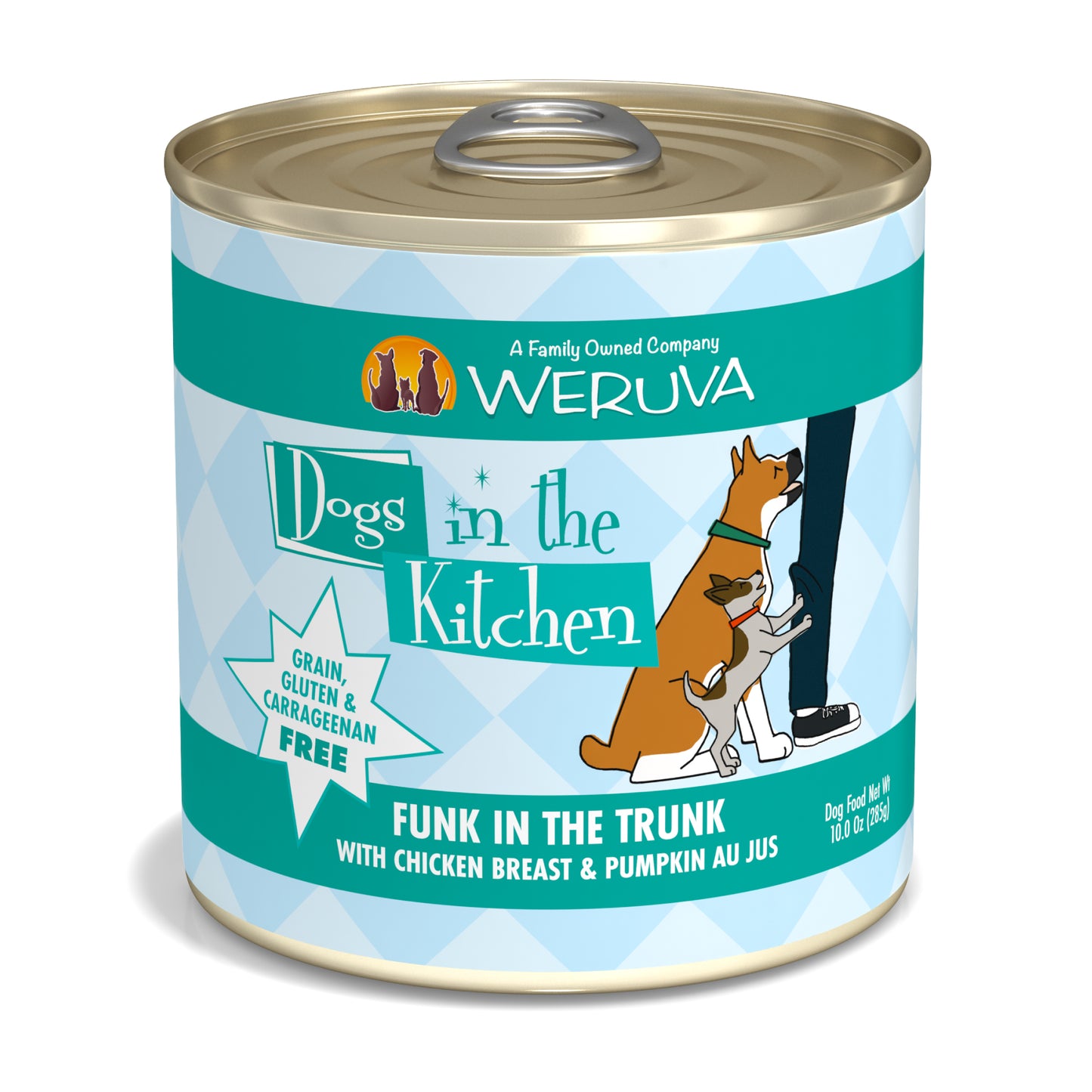 Weruva Dogs in the Kitchen 10oz Can Dog food Funk In The Trunk Chicken Breast with Pumpkin