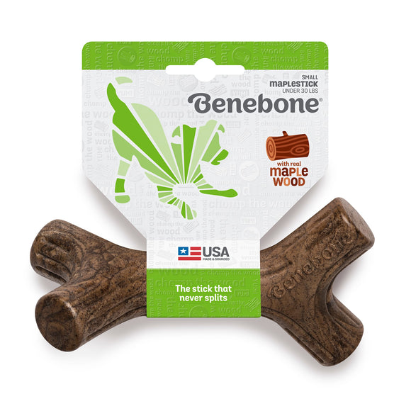Benebone Maplestick Durable Dog Chew Toy  Small