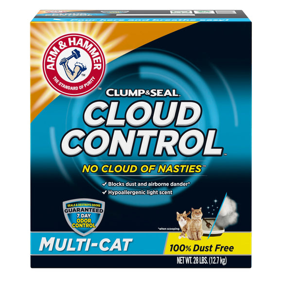 Arm & Hammer Cloud Control Clumping Cat Litter, 28lb