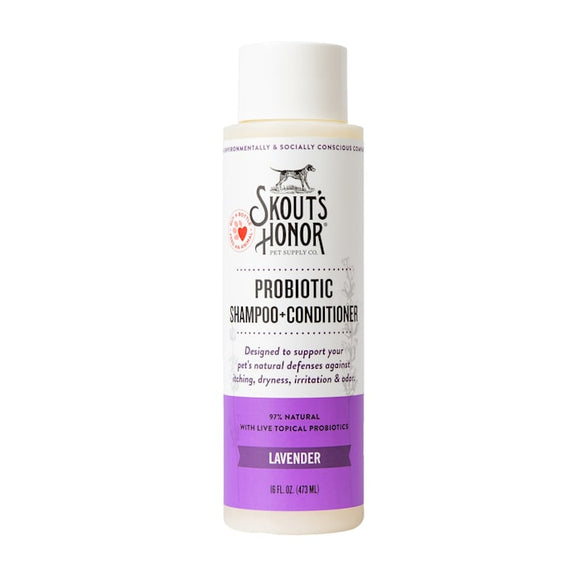 Skout s Honor Pet Probiotic Shampoo + Conditioner