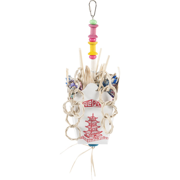 A&E Cage Co Chinese Take Out Bird Toy