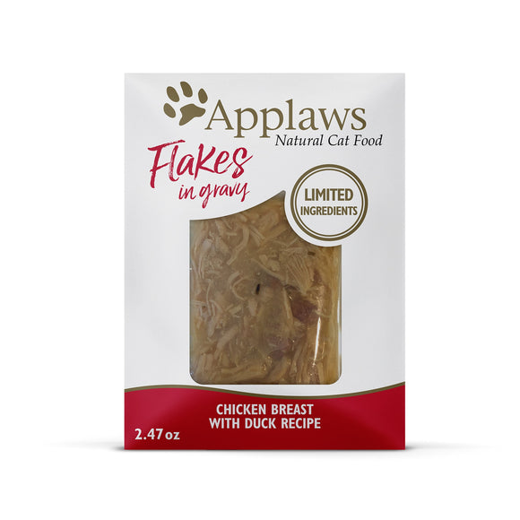 Applaws Pouch Cat Food Grain Free Chicken Duck 2.47oz