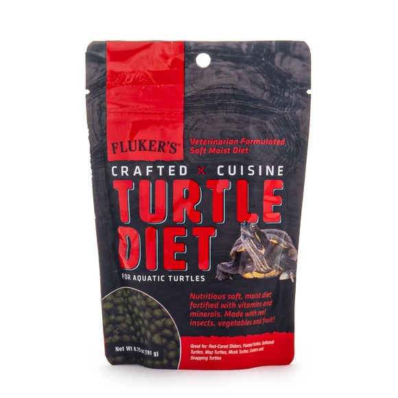 Flukers Crafted Cuisine Turtle Diet for Aquatic Turtles