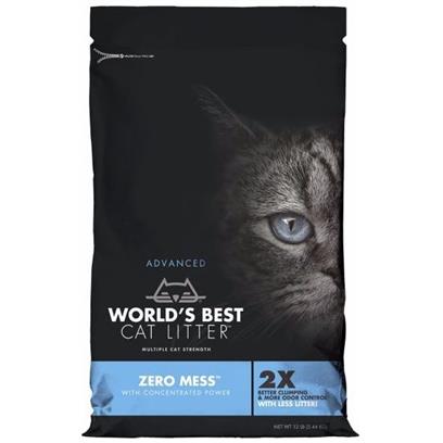 World's Best Cat Litter Advanced Zero Mess Litter 12lb