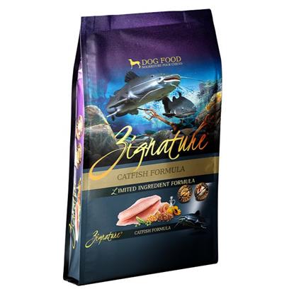 Zignature Catfish Formula Dry Dog Food  4 Lb