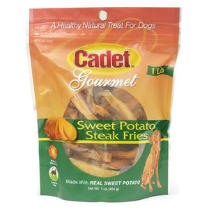 Cadet Gourmet Dog Sweet Potato Fries Fries Sweet Potato 1 lb.