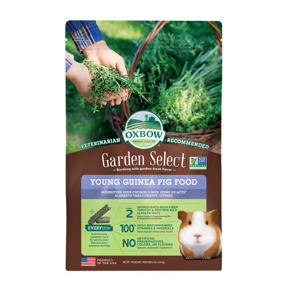 Oxbow 73296362 4 lbs Small Animal Golden Select Young Guinea Pig Food