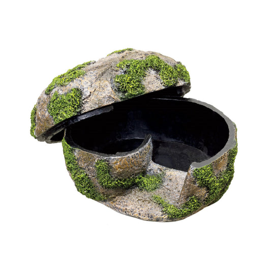 Zilla Reptile Products Naturalistic Rock Lair  Small (5.5  L x 5  W x 4  L)