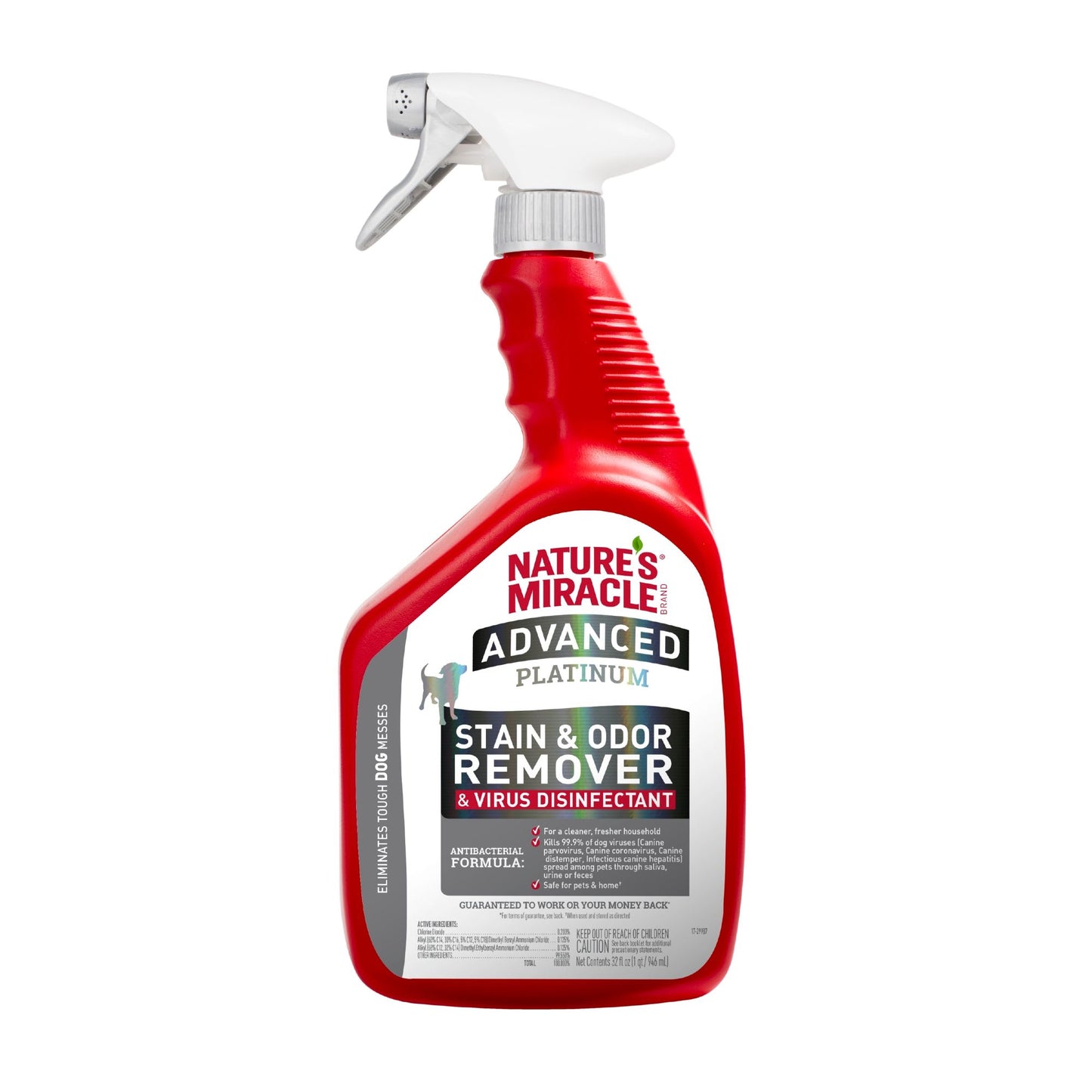 Nature's Miracle Advanced Platinum Disinfectant Stain & Odor Remover (DOG) 32 oz