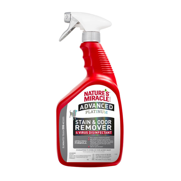 Nature's Miracle Advanced Platinum Disinfectant Stain & Odor Remover (DOG) 32 oz