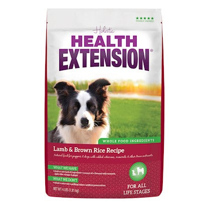 Health Extension Lamb & Brown Rice Adult Dry Dog Food, 30 Lb
