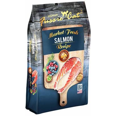 Fussie Cat Market Fresh Salmon Formula dry 10# bag