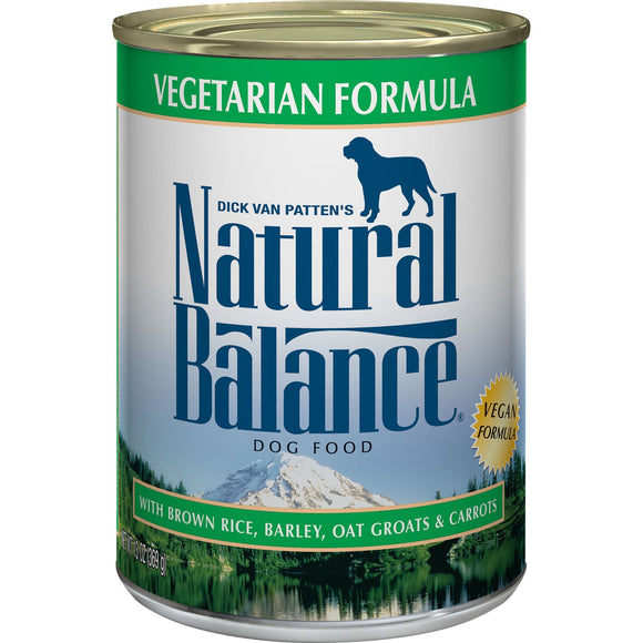 Natural Balance Ultra Premium Canned Dog Food, Vegetarian Formula, 13-Ounce (Pack of 12)