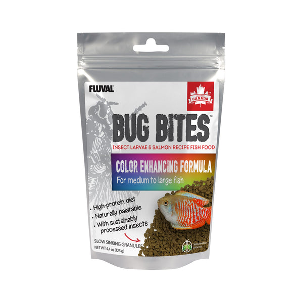 Fluval Bug Bites Color Enhancer Granules 3.5 oz
