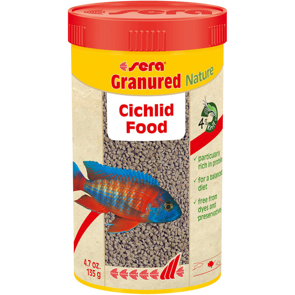 Sera Granured Nature Cichlid Food, 4.7 oz.