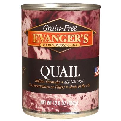 Evangers Grain-Free Quail Dog Food, 12.8 Oz