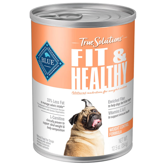 Blue Buffalo True Solutions Fit and Healthy Chicken Flavor Wet Dog Food - 12.5oz