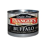 Evnanger's Grain-Free Buffalo Wet Dog & Cat Food, 6 Oz