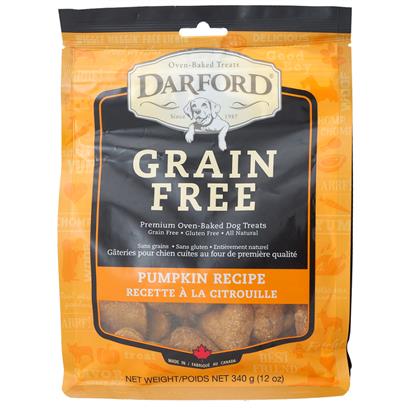 Darford Grain Free Pumpkin Recipe Dog Treats 12oz