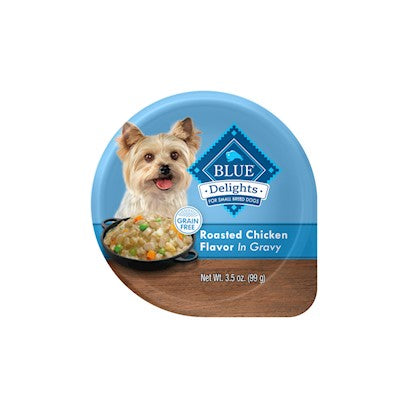 Blue Buffalo Divine Delight Rotisserie Chicken in Gravy Wet Dog Food, 3.5 oz