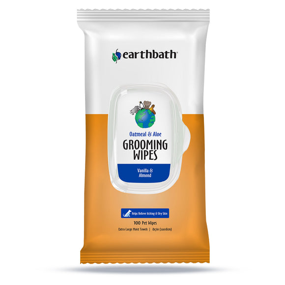 Earthbath Earthbath Oatmeal Aloe Vanilla Puppy Wipes - 100 Count