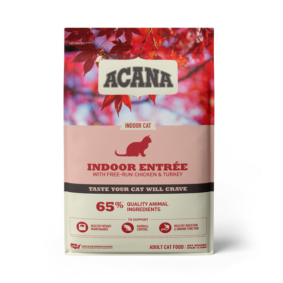ACANA Cat Indoor Entrée Protein-Rich  Real Meat  Premium Dry Cat Food