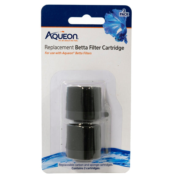 Aqueon Betta Filter Cartridge Replacement 2-Pack