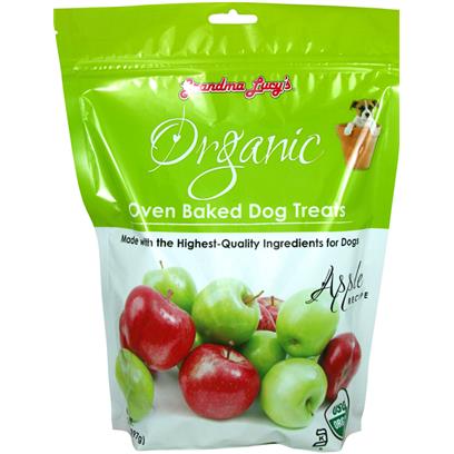 Grandma Lucy's Organic Apple Oven Baked Dog Treats  14oz