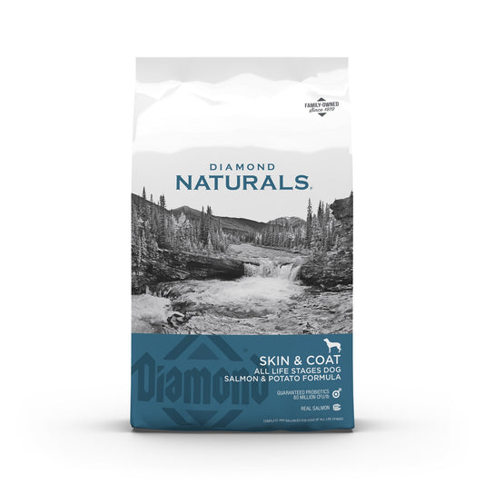 Diamond Naturals Skin and Coat Dry Dog Food, 15 Lb