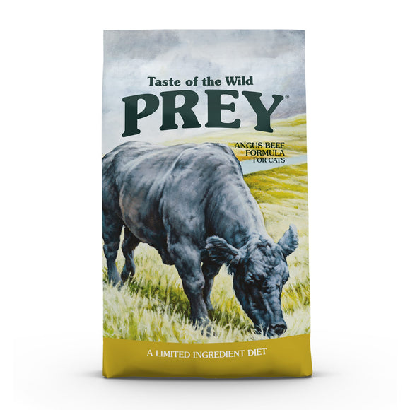 Taste of the Wild Prey Limited Ingredient Angus Beef Formula Dry Cat Food, 6 lb. bag