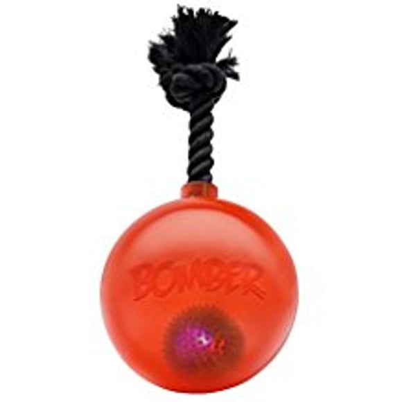 Zeus LED Bomb Spike Ball, Large, Orange
